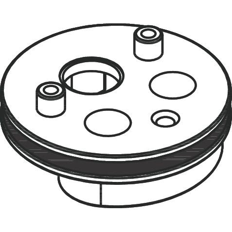 Hansgrohe - Adapter M3 Waschtischmischer chrom mit O-Ring