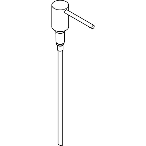 Hansgrohe - Pumpe A41 Spülmittelspender edelstahl-optik