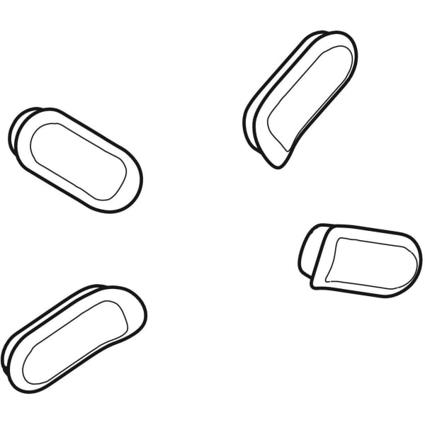 Geberit Vertriebs - Puffer Set (4 St.) für WC-Sitz