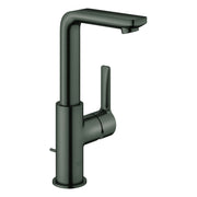 Grohe - Einhand-Waschtischbatterie LINEARE 23296_1 L-Size hard graphite gebürstet