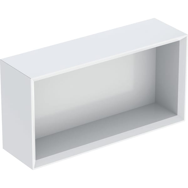 Geberit Vertriebs - iCon Regal rechteckig 45x23,3x13,2m, weiß hochglanz
