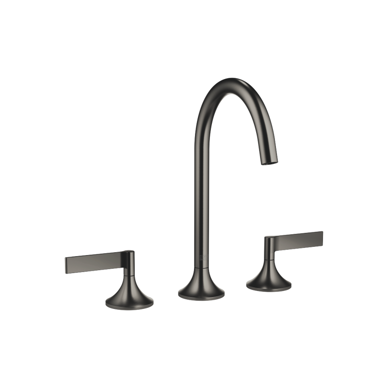 Dornbracht - WT-3-Lochbatt. m. Ablaufgarn. VAIA 20713819 Dark Platinum gebürstet