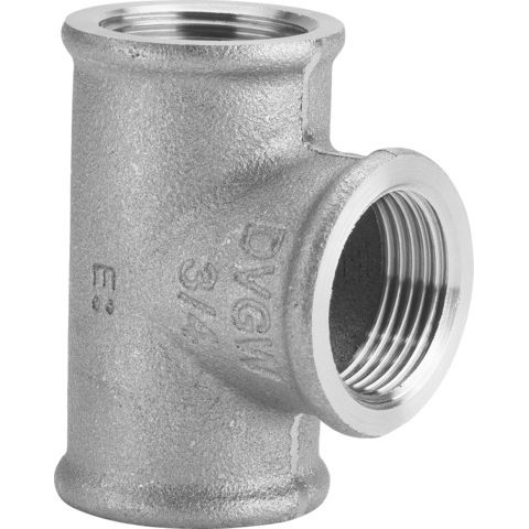 Viega - T-Stück 3130 1 IG x 1/2 IG x 1 IG Rotguss