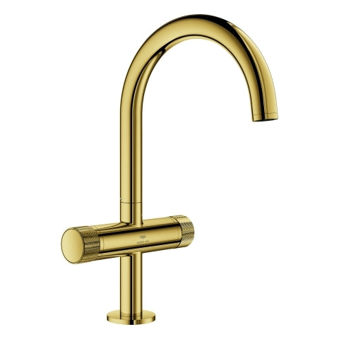 Grohe - WT-Einlochbatt. Atrio Private C. 21138 L-Size Knopfbetät. cool sunrise