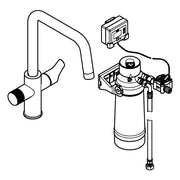 Grohe - Starter Kit GROHE Blue Pure Eurosmart 30584 U-Auslauf S-Filter chrom