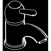 Hansgrohe - Waschtisch EHM AXOR CARLTON 17010090 chrom/gold