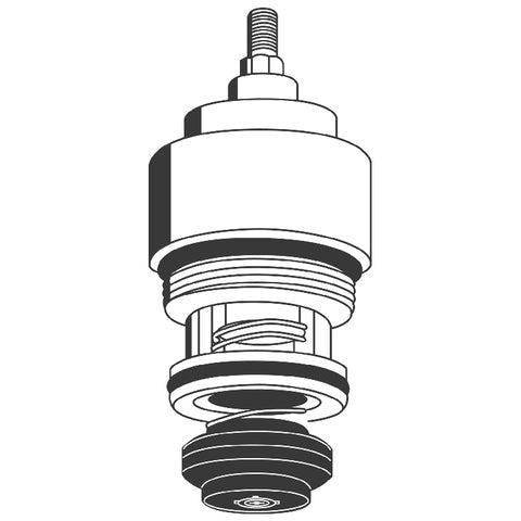 Grohe - Umstellung 07686 für THM Wannenbatterien chrom