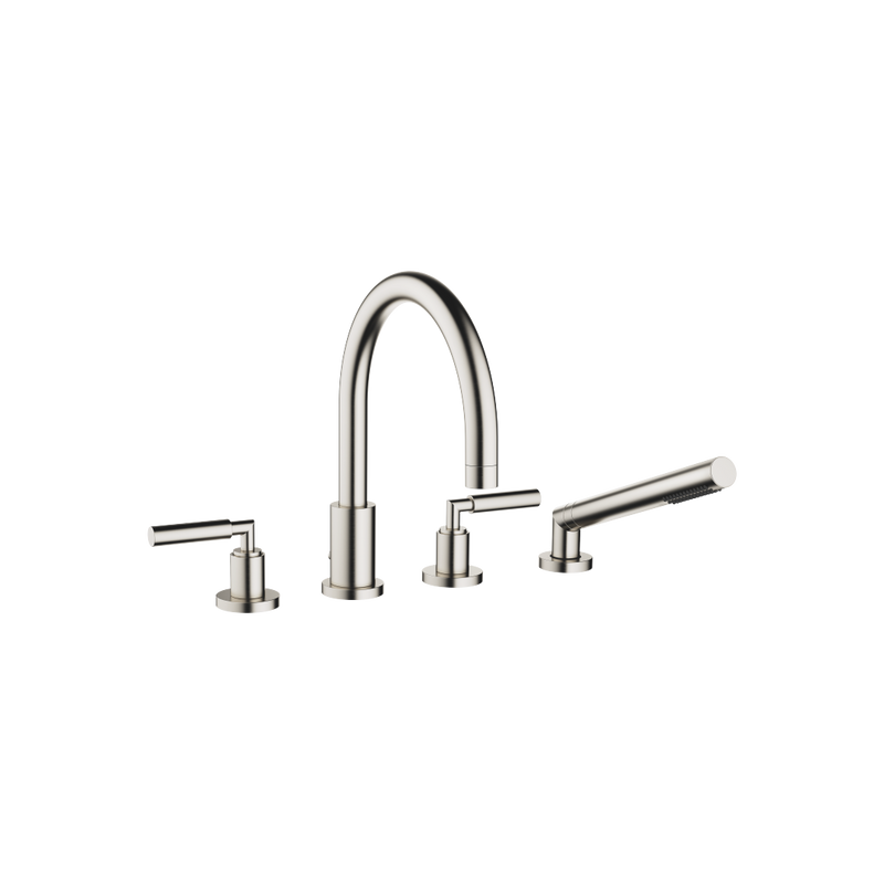 Dornbracht - Wannen 4-Locharmatur Hebelgriff TARA 27512882 Wannenrandmontage platin geb