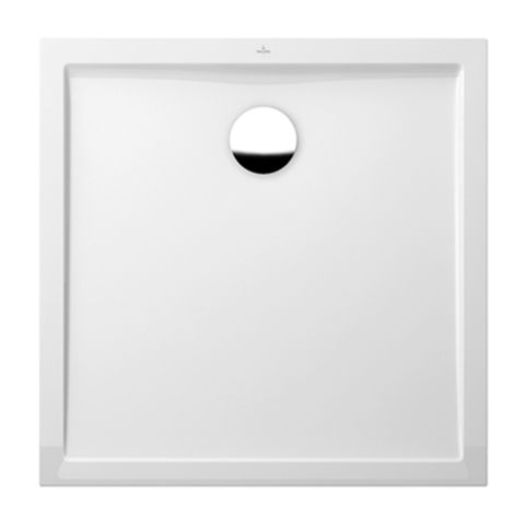 VILLEROY & BOCH - Brausewanne FUTURION FLAT UDQ0900FFL1 900x900x17 Quaryl weiß