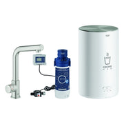Grohe - Standventil und Boiler Red Mono 30339 M-Size L-Auslauf supersteel