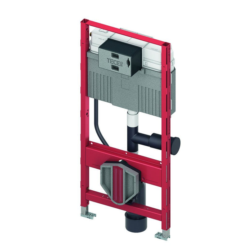 TECE SE - TECEprofil WC-Modul mit Uni-Spülkasten, m. Ansch. f. Geruchsabs., Bauh. 1120mm