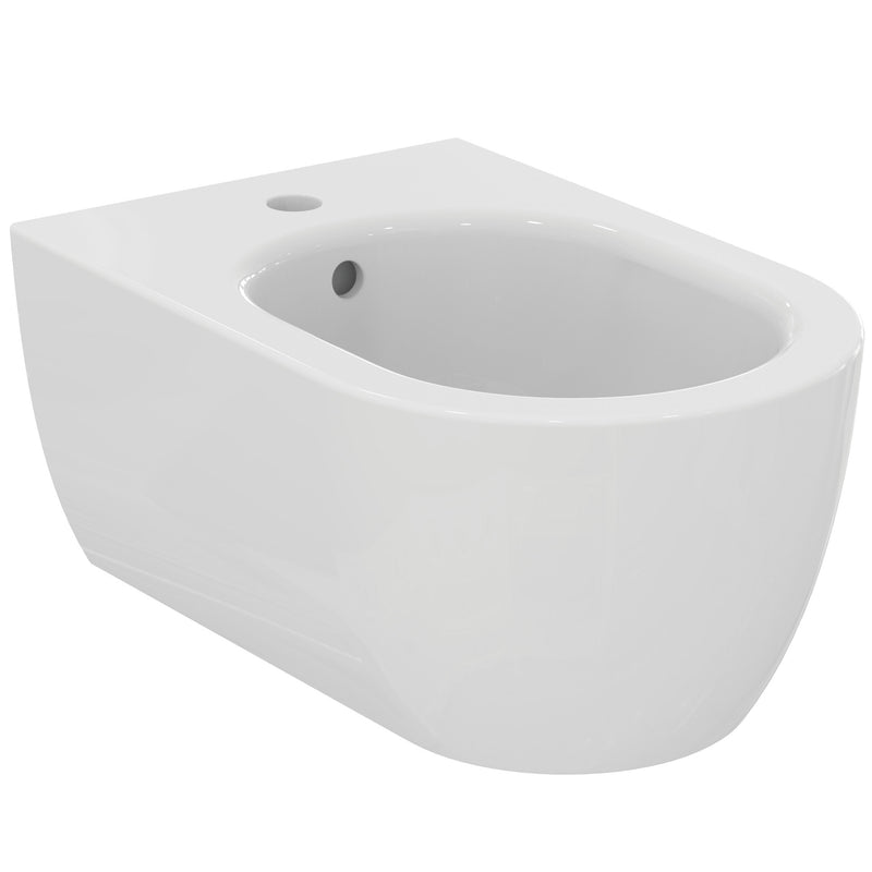 Ideal Standard - Wand-Bidet BLEND Round, 1 Hl., 355x540x250mm, Weiß