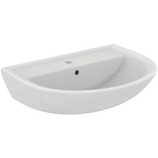 Ideal Standard - Waschtisch EUROVIT, 1 Hl., m.Ül., 635x495x180mm, Weiß