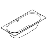 Grohe - Einbau-Badewanne ESSENCE 39617 alpinweiß