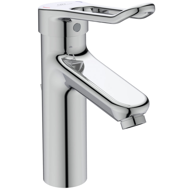 Ideal Standard - WT-Armatur CERAPLUS 2, Grande m.Bügelgriff,m.Ablgarn.,Ausld.123mm, Chr