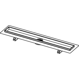 TECE SE - TECEdrainline Duschrinne 900mm inklusive Dichtmanschette, # 600900