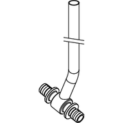 TECE SE - TECEflex HK-Montage-T-Stück, L: 330mm für 20mm Rohr, vernickelt, # 715020