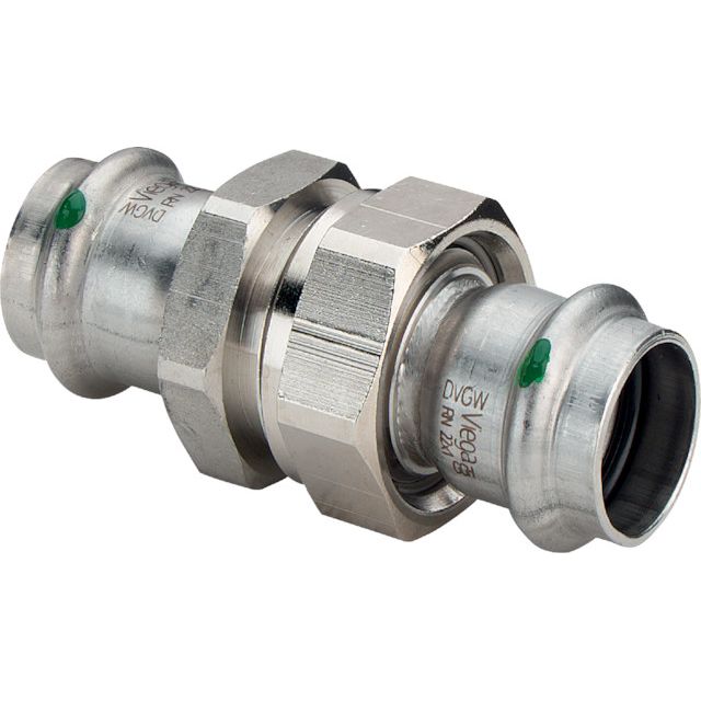 Viega - Verschraubung SANPRESS Inox 2360 35mm Edelstahl