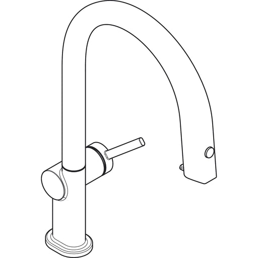 Hansgrohe - FilterSystem 210 Aqittura M91 Ausziehausl.1jet chrom