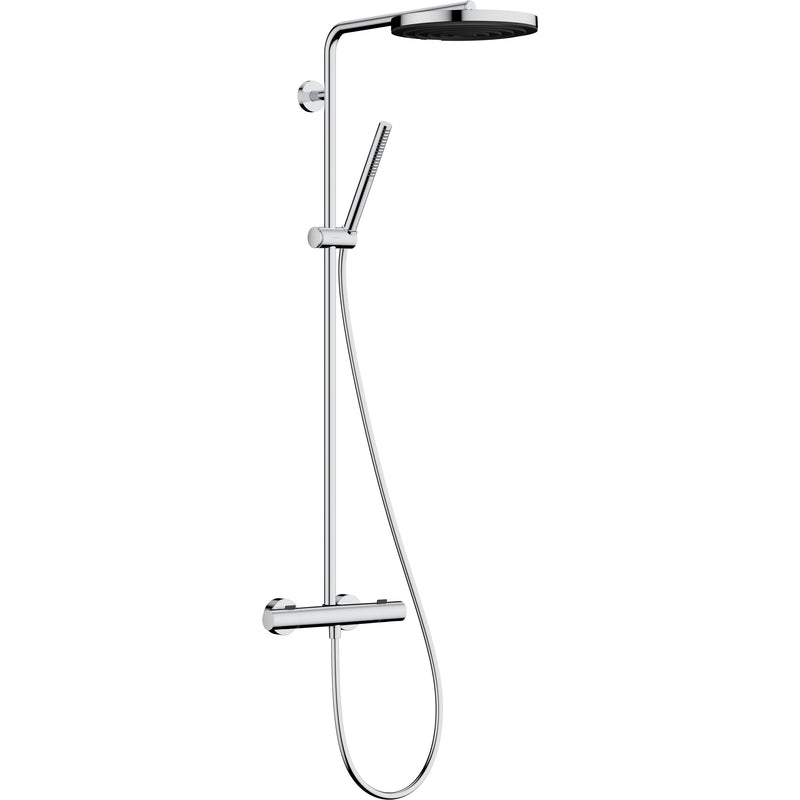 Hansgrohe - Showerpipe Pulsify S Puro 260 1jet Brausethermostat Aufputz chrom