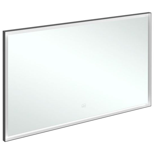 VILLEROY & BOCH - Spiegel Subway 3.0 1300x750x47,5mm m. Bel. BiColour (Black Matt White Matt)