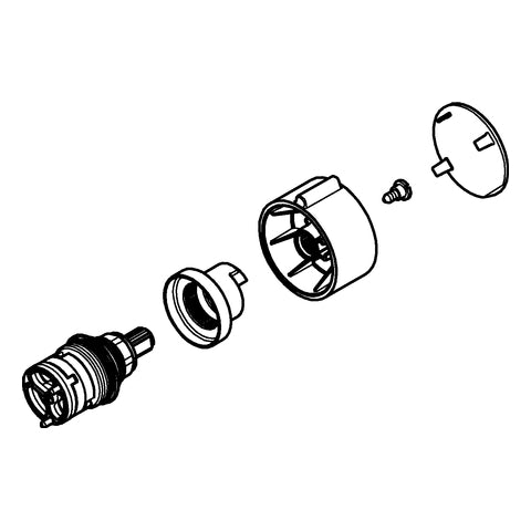 Grohe - Umstellung 46921 chrom