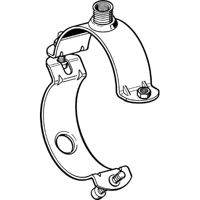 Sikla - Rohrschelle Stabil D-3G 48- 53mm 11/2 ohne Einlage