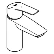 Grohe - EH-WT-Batterie EUROSMART 23924_3 S-Size MST kalt Push-open Abl.grt. chrom