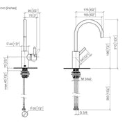 Dornbracht - WT-EHM ohne Ablaufgarnitur META 33565661 chrom