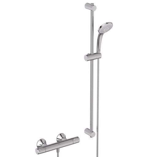 Ideal Standard - Brausetherm.AP CERATHERM25,Ausld80mm, m.Brausegarnitur, Br.Stg.90mm, Chrom