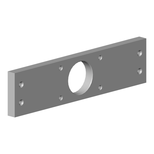 Dornbracht - WaterBar Halteplatte Ersatzteile 091102137 150 x 37 x 8 mm