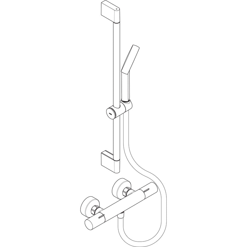 Hansgrohe - Brausesystem Aufp. Activera Select S 95 2j EcoSmart m.Ecostat Fine Typ 65 chr