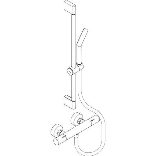 Hansgrohe - Brausesystem Aufp. Activera Select S 95 2j EcoSmart m.Ecostat Fine Typ 65 chr