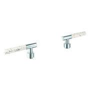 Grohe - Hebelgriffe Atrio Private C. 48458 White Attica Caesarstone chrom