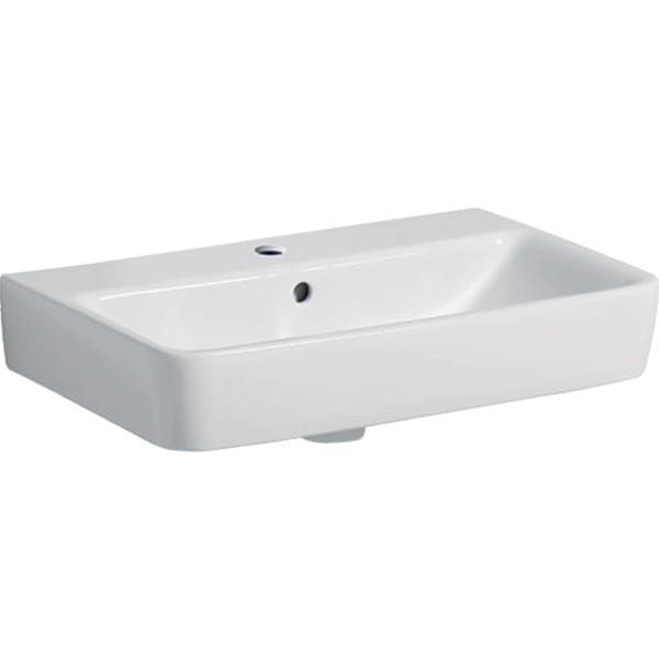 Geberit Vertriebs - Waschtisch RENOVA NR.1 COMPRIMO 600x370mm weiß(alpin)