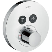 Hansgrohe - Thermostat UP AXOR Showerselect Fertigset 2 Verbraucher rund chrom