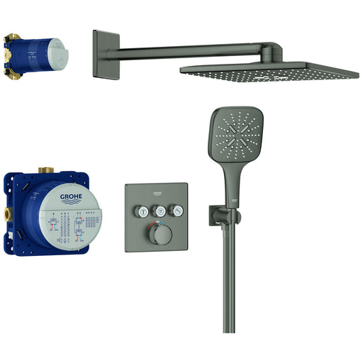 Grohe - UP-D.system Grohtherm SmartControl 34864 THM e. Form 3 ASV hard graph. geb