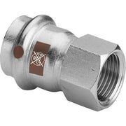 Viega - Übergangsstück TEMPONOX 1712 IG 28mm x 3/4IG Stahl nichtrostend