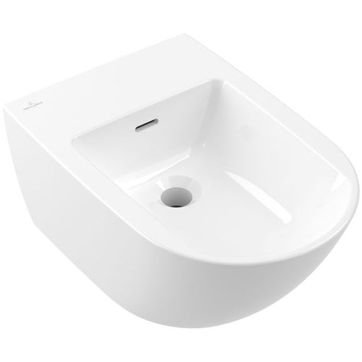 VILLEROY & BOCH - Bidet Subway 3.0 560x375x270mm Oval wandhängend Weiß Alpin CeramicPlus