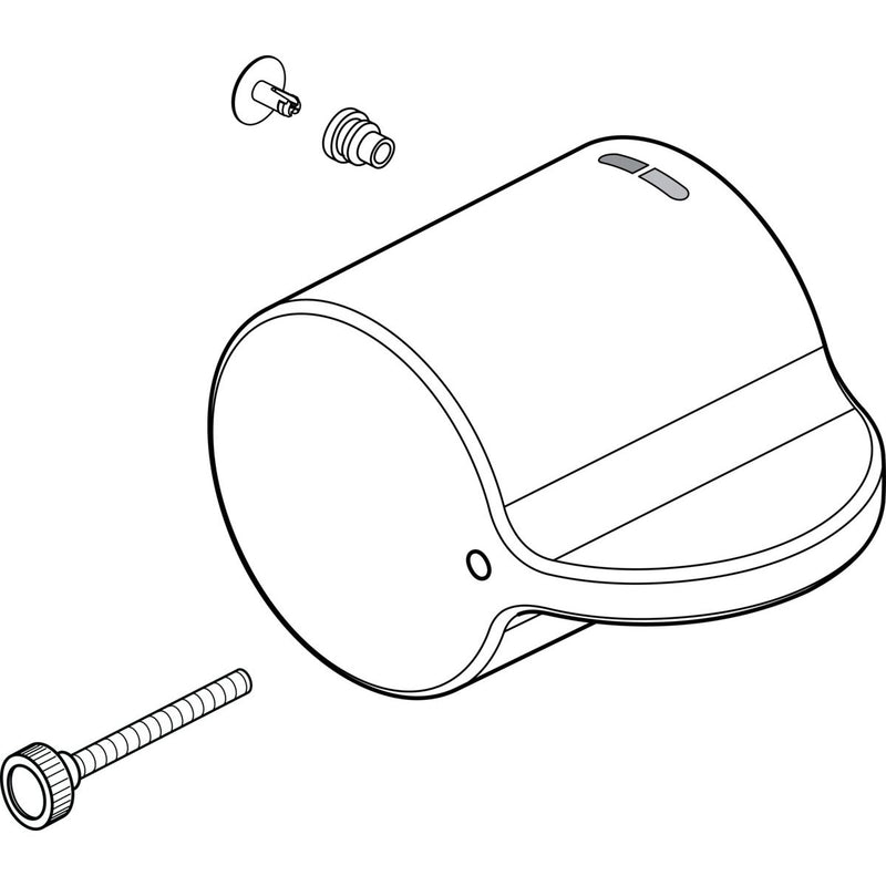 Ideal Standard - Temperaturgriff mit ISI-Logo Chrom