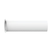 Hansgrohe - gerades Rohr, m. Bord, 32 mm, L = 300 mm mattweiß