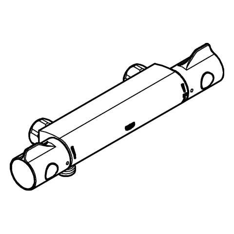 Grohe - THM-Brausebatterie GROHTHERM 800 34561 ohne Anschlüsse chrom