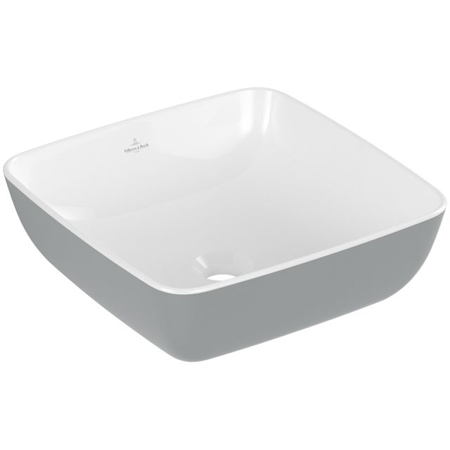 VILLEROY & BOCH - AWT ARTIS 4178 410x410mm ohne Hahnlochbank o Überl Eckig French Linen