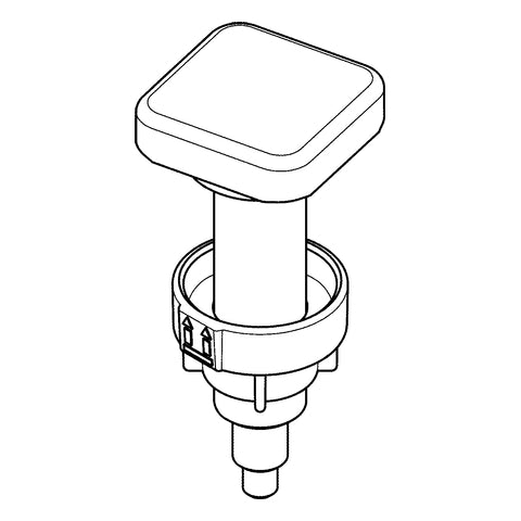 Grohe - Drehgriff 42586 für Küchenspülen edelstahl