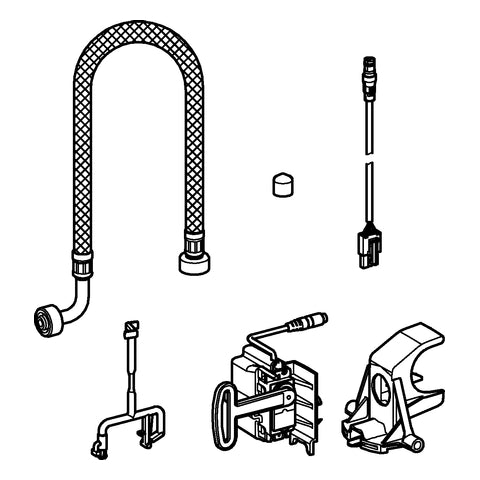 Grohe - Installationsset SENSIA ARENA 46944 für autom. Spülung/Vorspülung