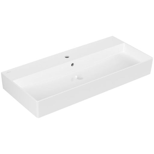 VILLEROY & BOCH - WT Memento 2.0 1000x470mm re-eckig 1HL. m. ÜL. geschliffen Weiß Alpin