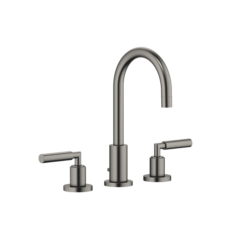 Dornbracht - WT-3-Lochbatt. m. Ablaufgarn. TARA 20710882 Dark Platinum gebürstet