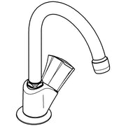 Grohe - Standventil COSTA NEU 20393 Markierung blau Rohrauslauf chrom
