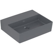 VILLEROY & BOCH - WT Memento 2.0 500x420mm re-eckig o. ÜL. geschliffen Graphite cplus