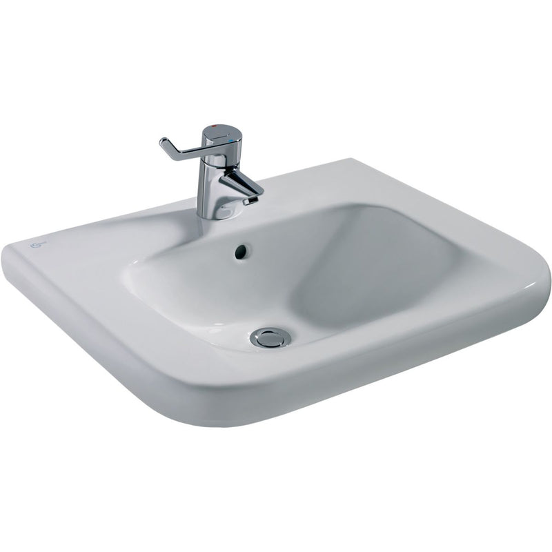 Ideal Standard - Waschtisch CONTOUR 21 600mm S2389 unterfahrbar weiß
